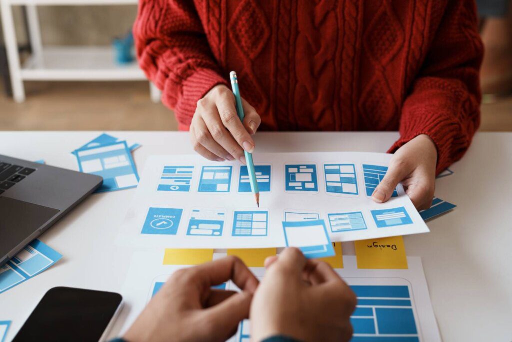 Idei de design pentru un site web modern si atragator in 2024