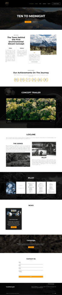 Site Web WordPress - T2Midnight