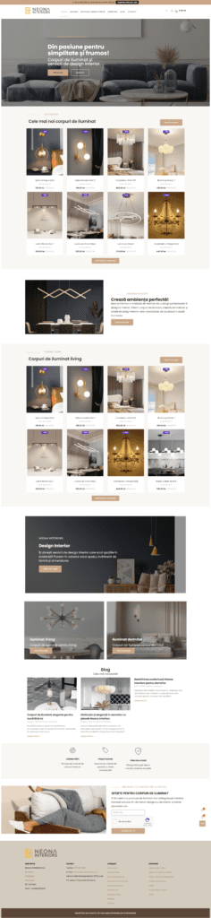 Magazin Online WordPress - Corpuri Luminat