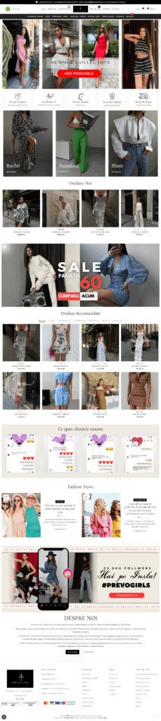 Magazin Online WordPress - PrevoLine