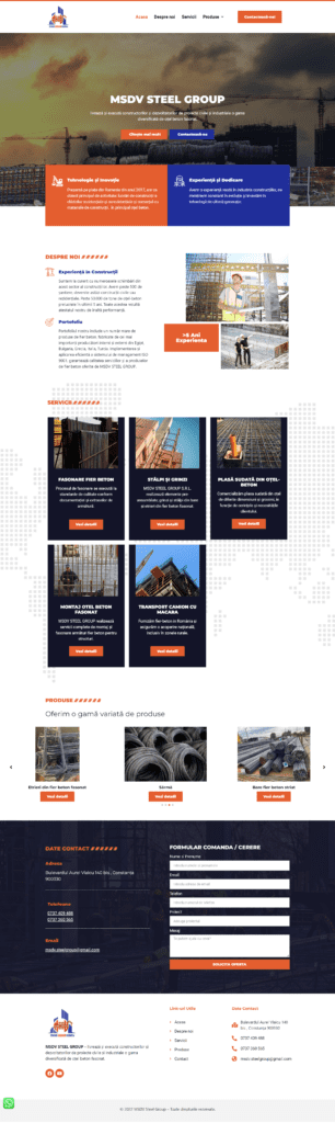 Site Web WordPress - MSDV