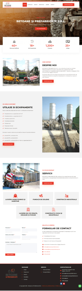 site betoane si prefabricate