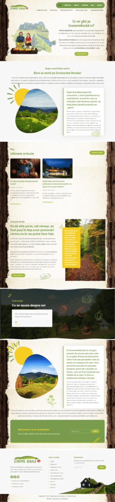 site economie rurala