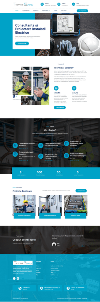 Site Web WordPress - Technical Synergy