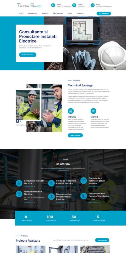 Site Web WordPress - Technical Synergy