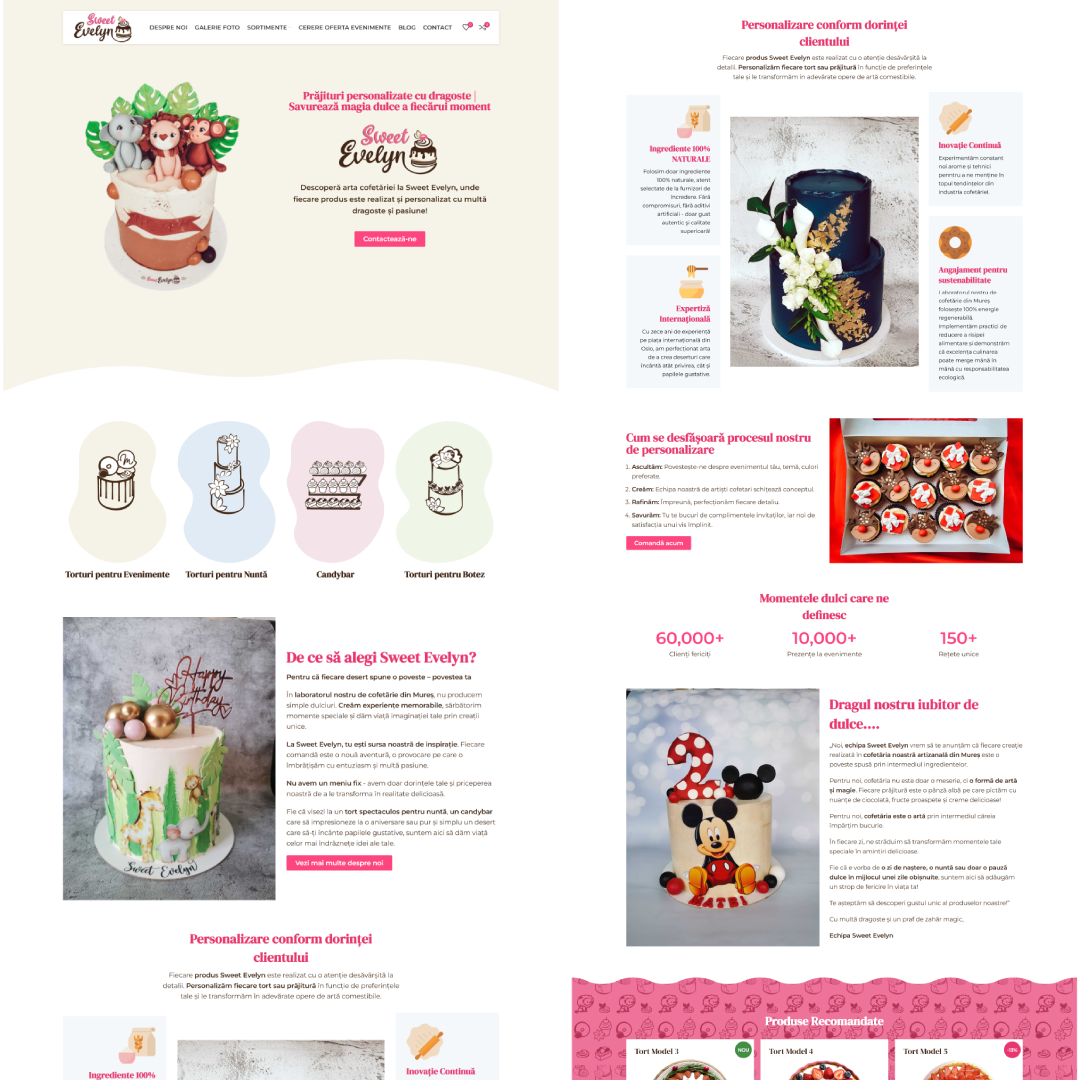 Proiect Web Cofetaria Sweet Evelyn