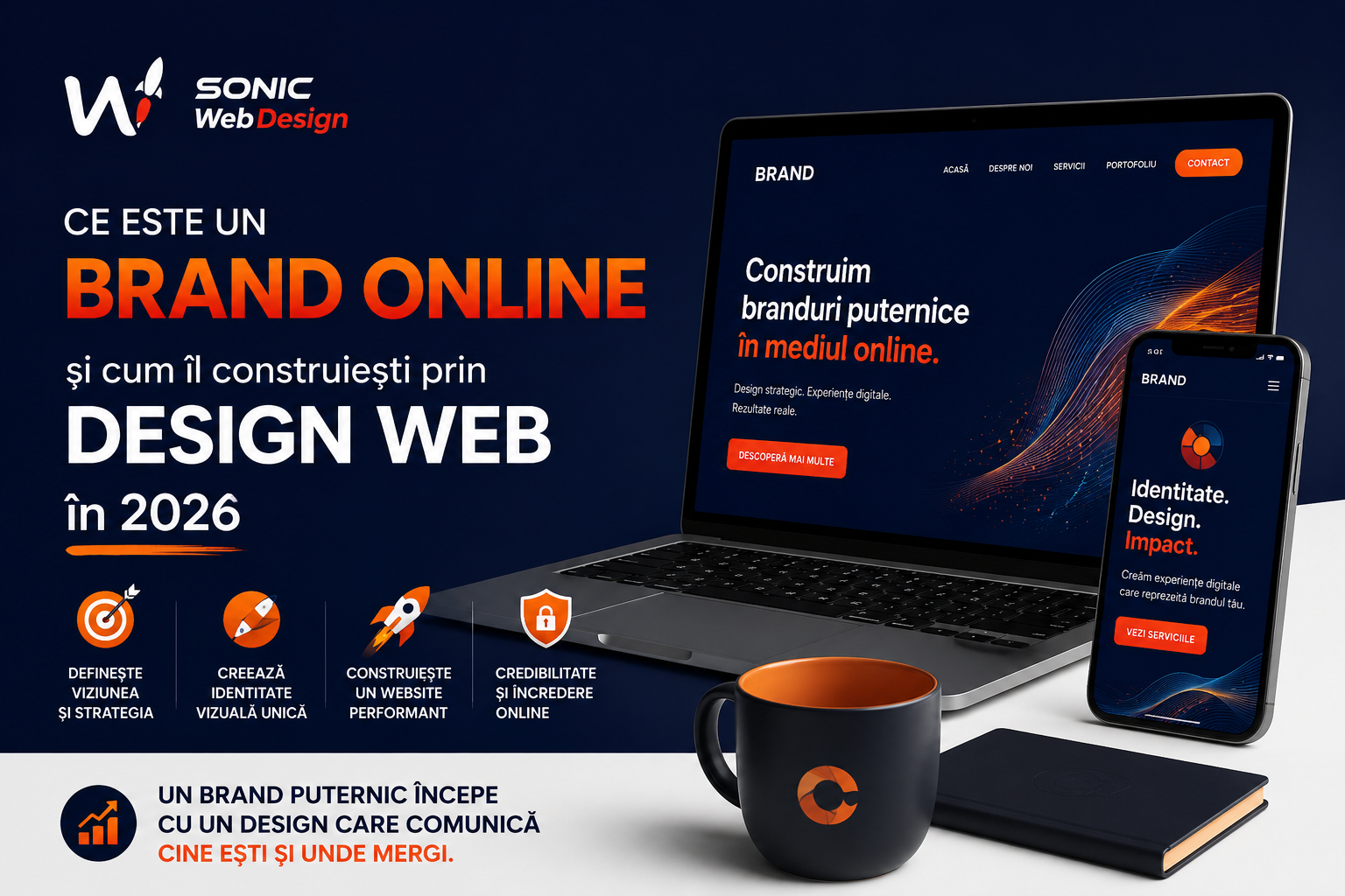 Ce este un brand online și cum îl construiești prin design web în 2026