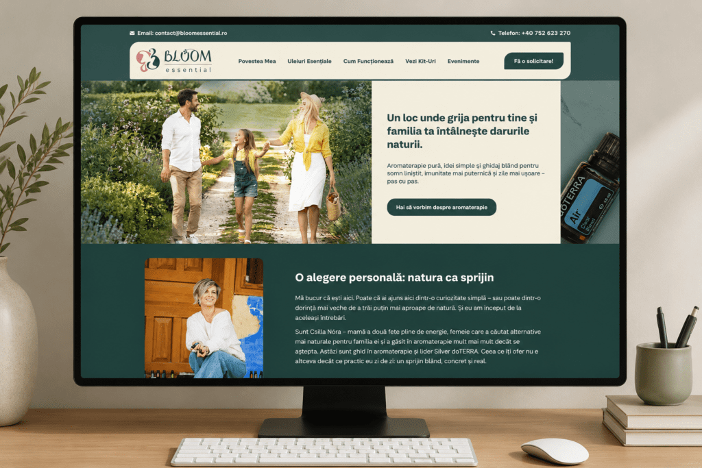 Lansare oficiala: Noua prezenta online Bloom Essential